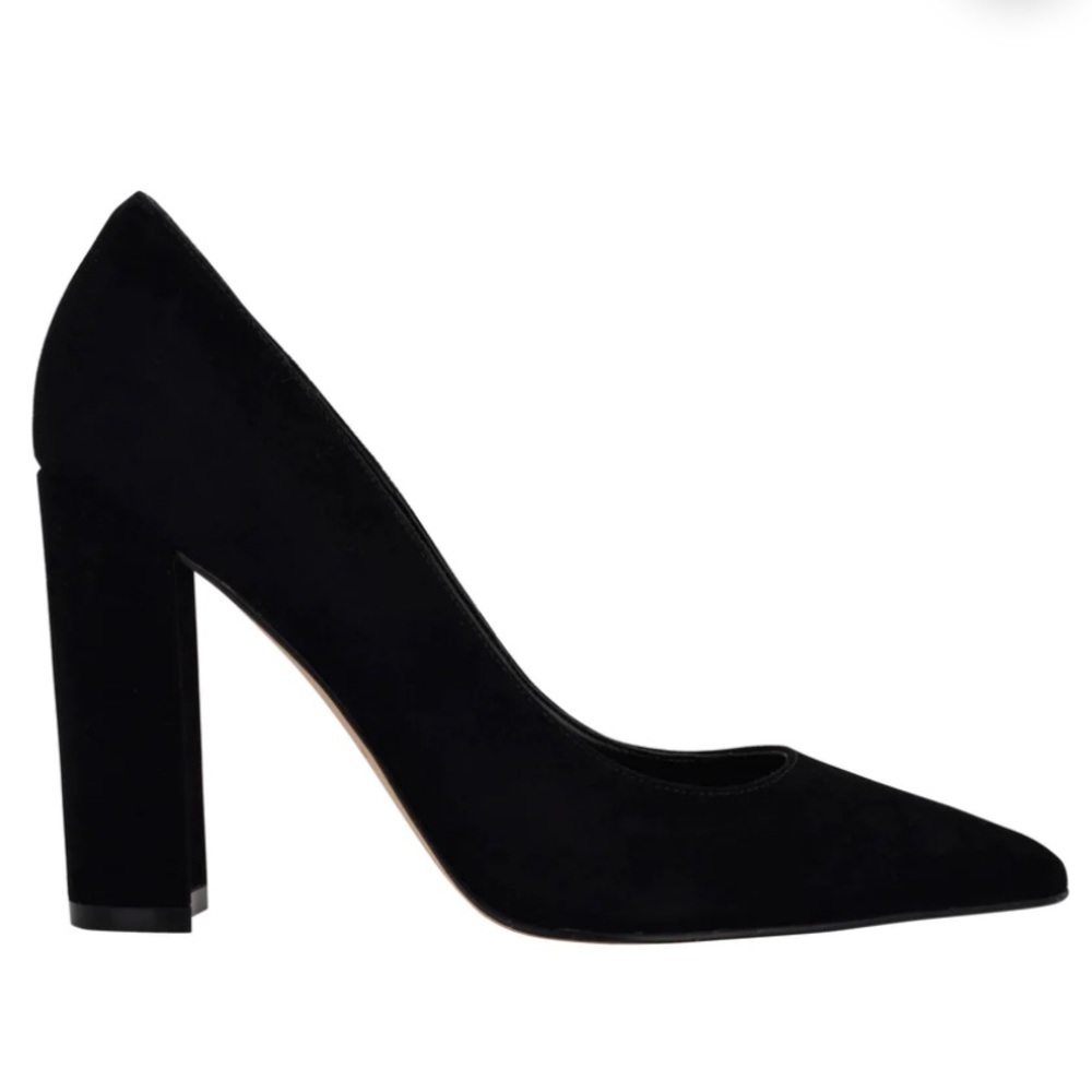 ABILENE BLOCK HEEL POINTY TOE PUMP